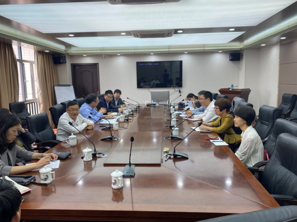 省发改委副主任张文洋一行来我校调研